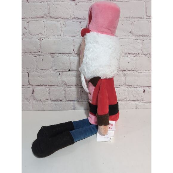 Nutcracker Sugarplum Dreams Plush 19" Shelf Sitter Red Pink Soldier Christmas - Picture 5 of 11